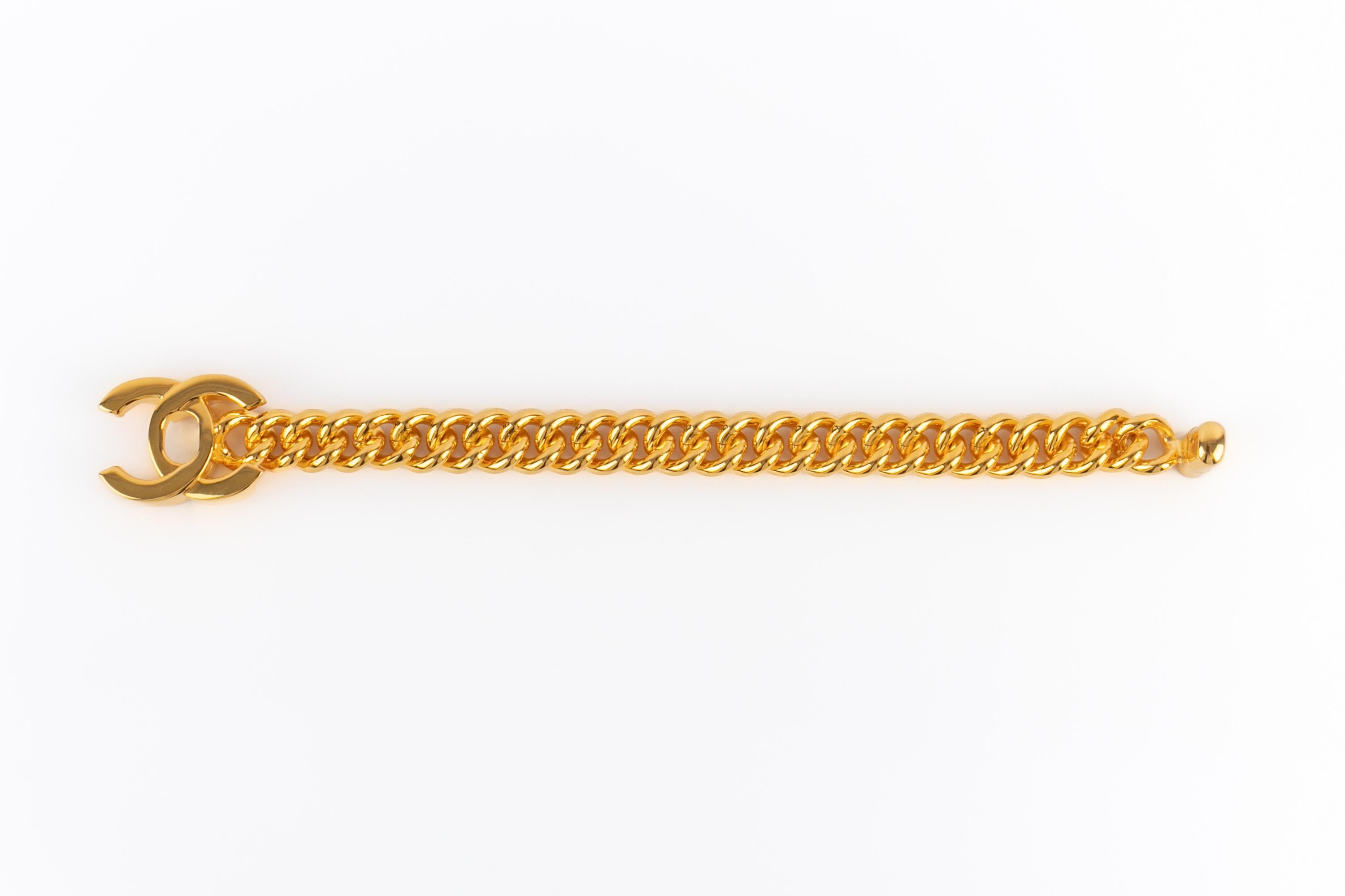 De las mujeres Chanel pulsera de cierre giratorio 1995 en venta
