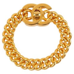 Chanel turnlock bracelet 1995