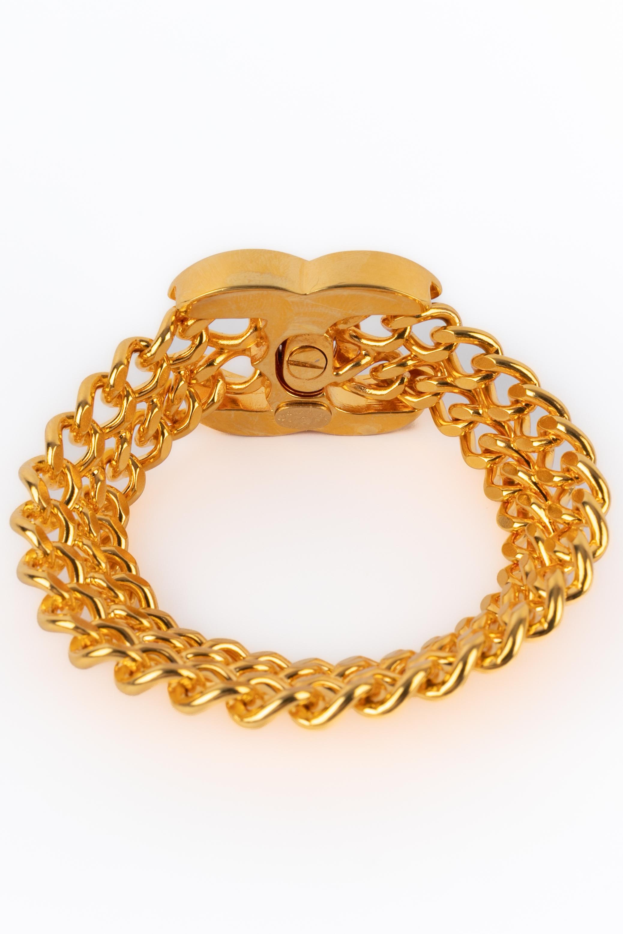 Chanel pulsera de cierre giratorio 1997 en venta 1