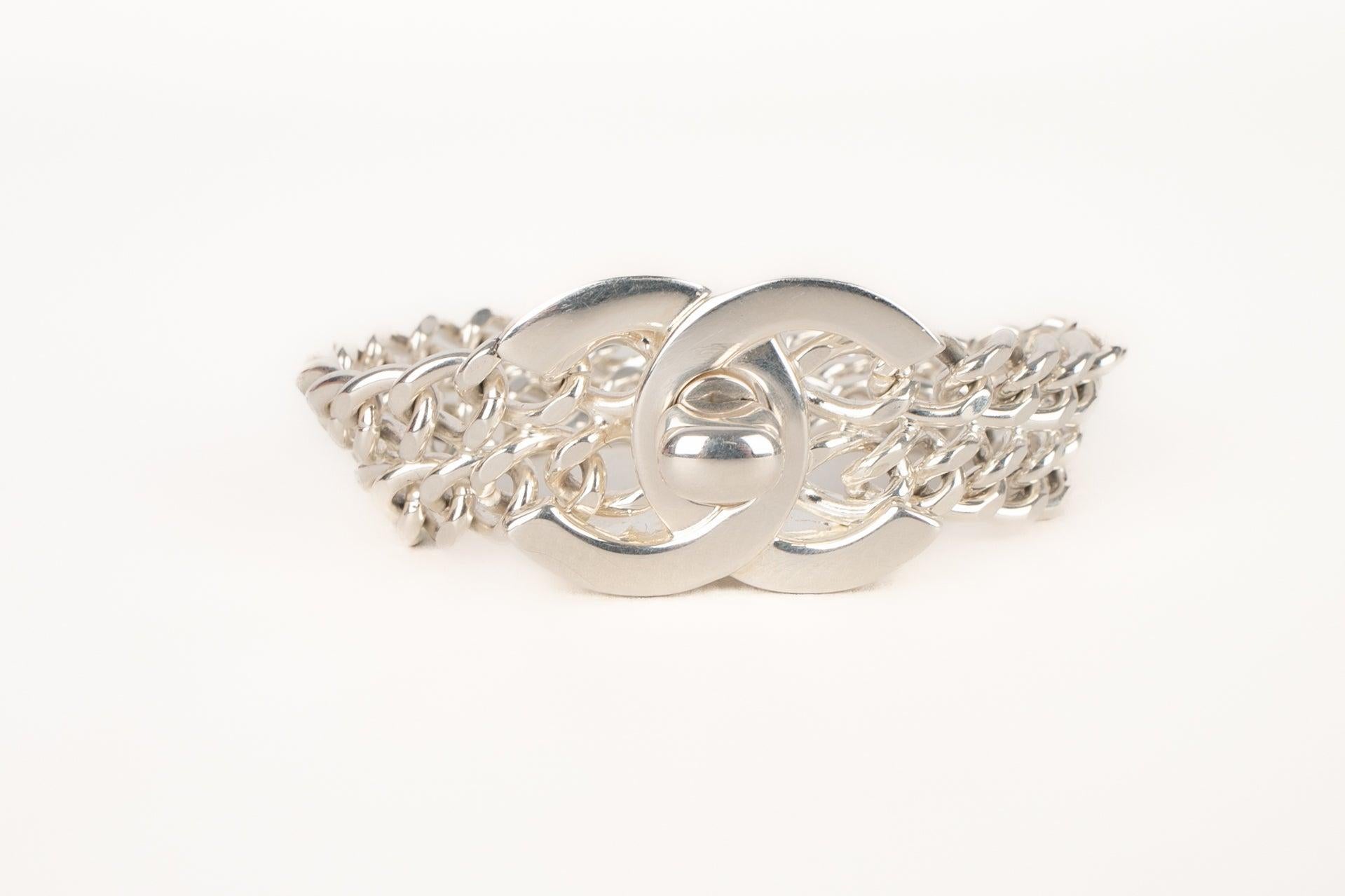 Chanel Turnlock Bracelet, 1997 For Sale 2