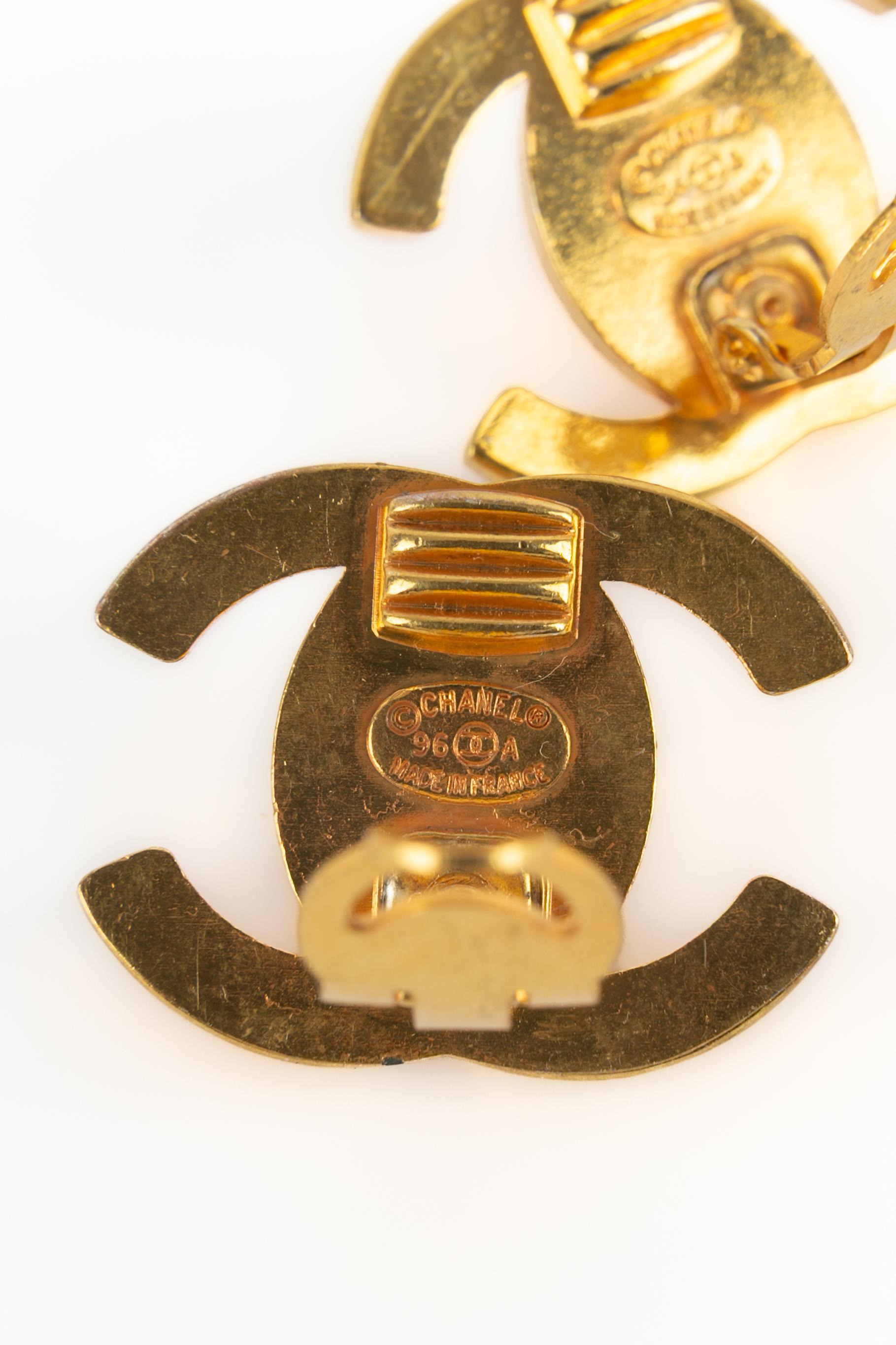 Chanel, boucles d'oreilles tourbillon 1998 en vente 3