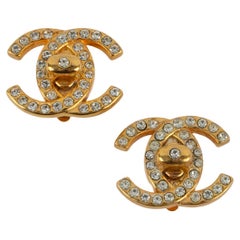 Chanel, boucles d'oreilles tourbillon 1998