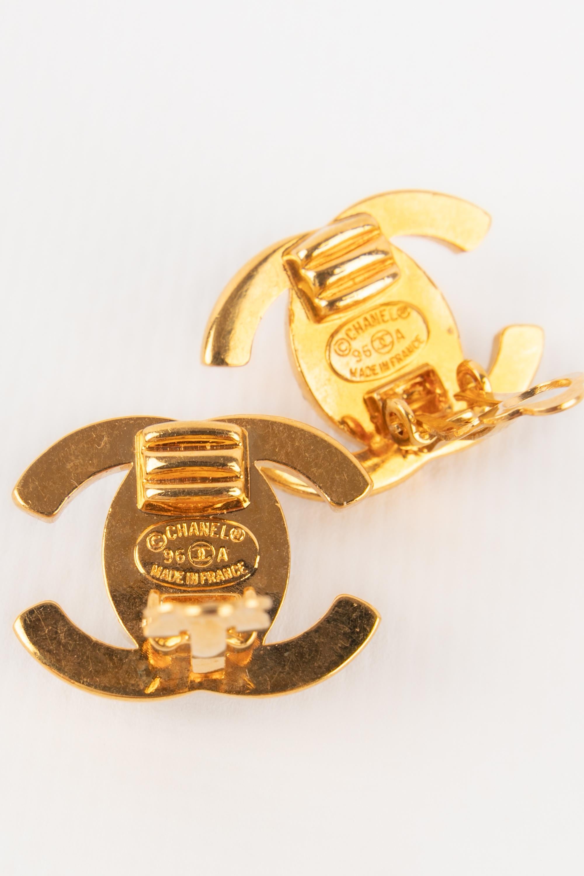 Chanel turnlock earrings 3