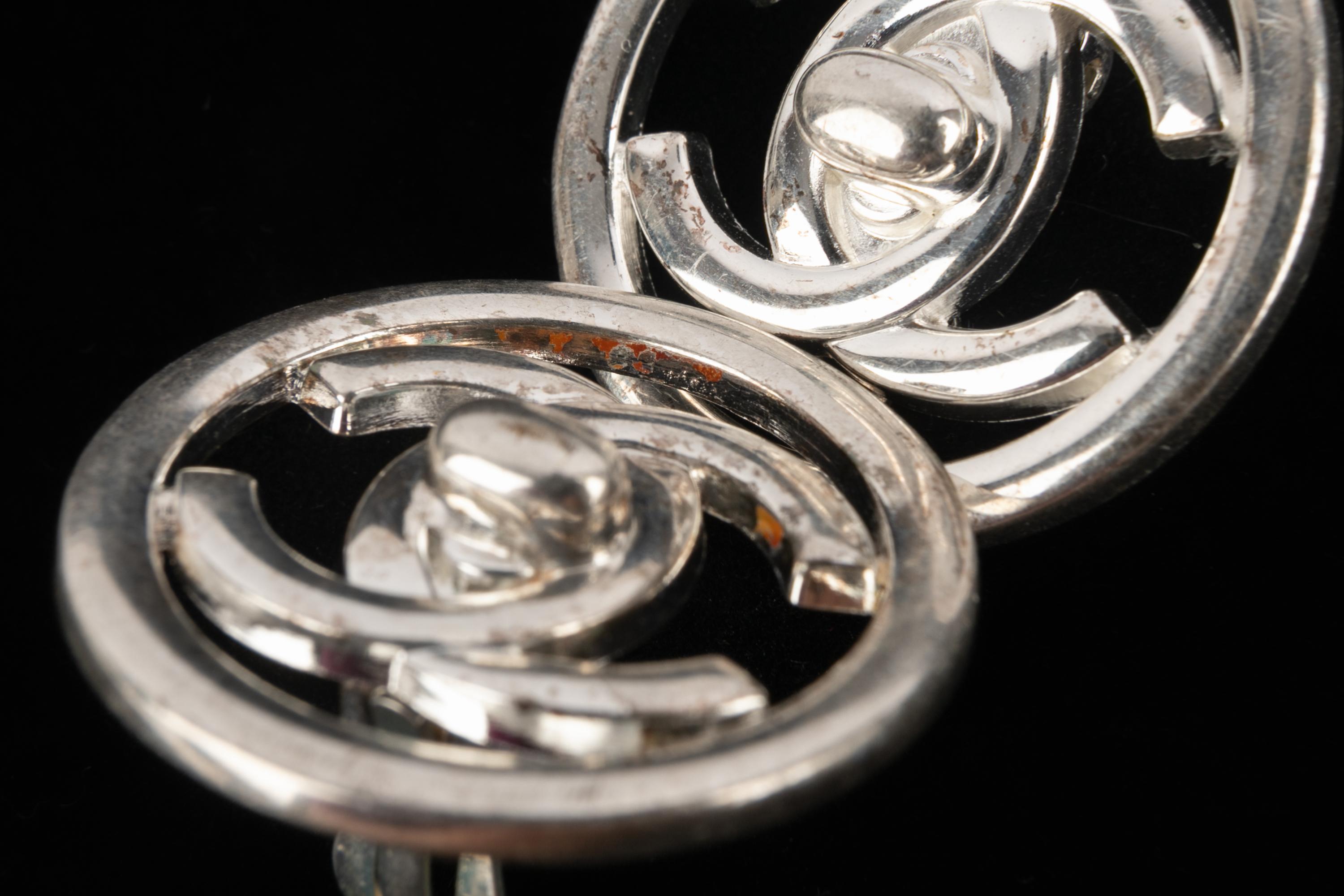 Chanel turnlock earrings For Sale 3