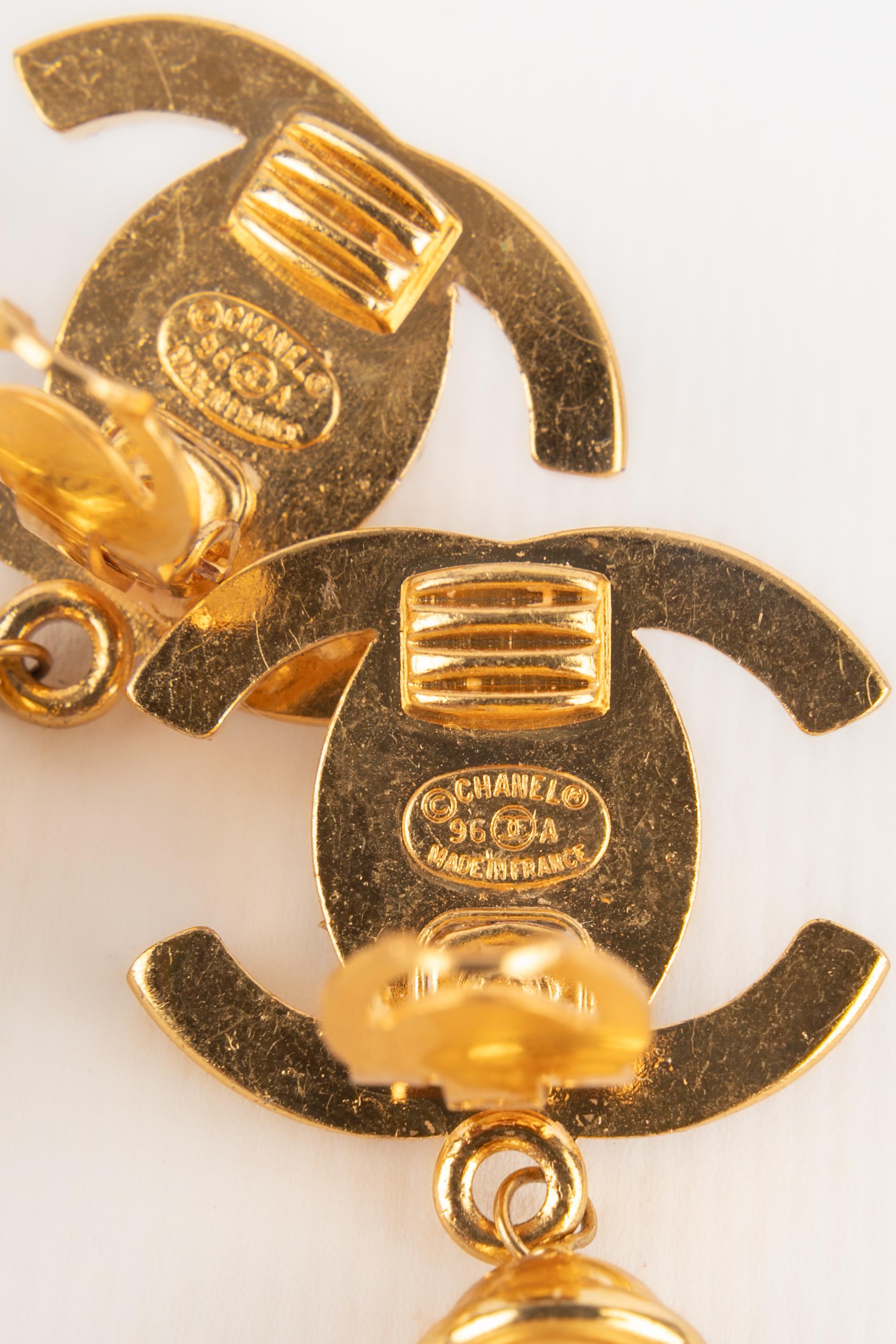 Chanel turnlock earrings 4