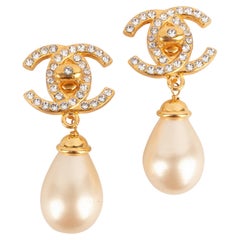 Chanel turnlock earrings