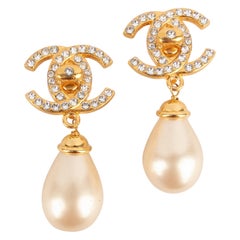 Chanel turnlock earrings