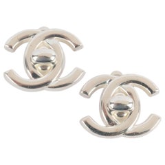 Chanel turnlock earrings Winter 1997