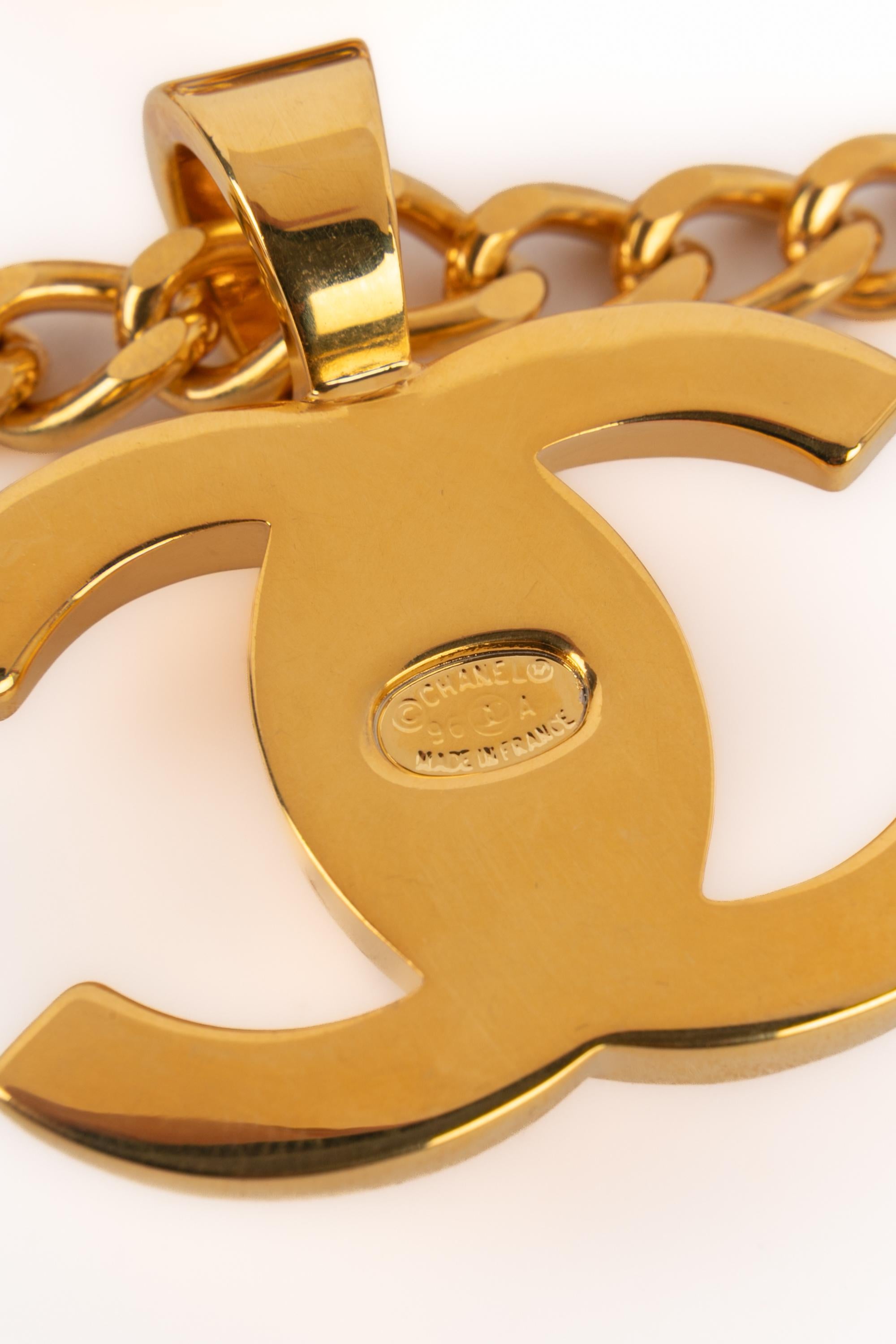 Chanel collana turnlock 1996 3