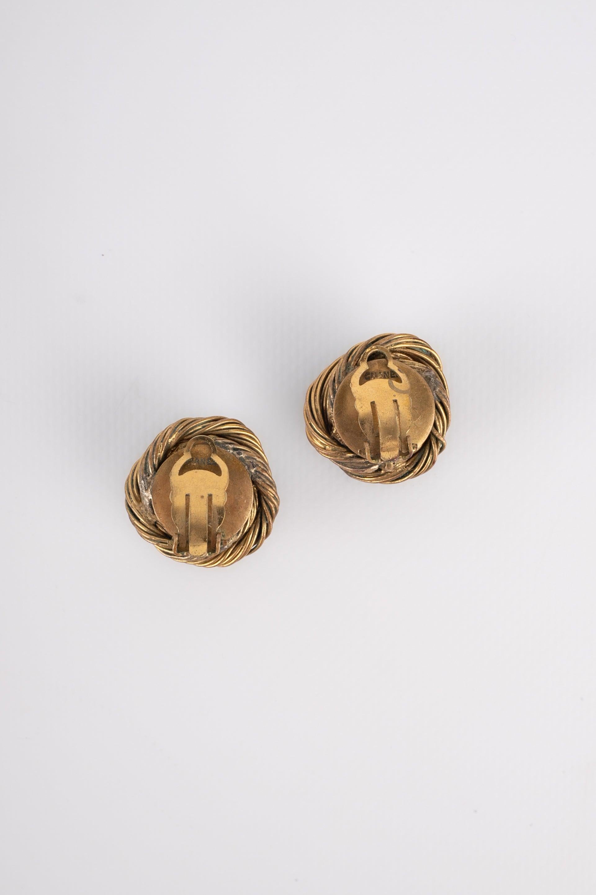 Orecchini a clip in turchese di Chanel, anni '60 in vendita 1