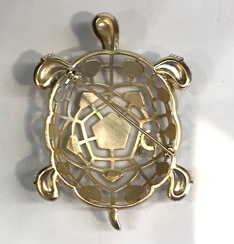 Women's or Men's Chanel Turtle Brooch, 2019 Cruise Collection