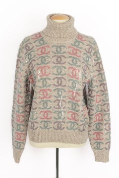 Chanel turtle-neck jumper