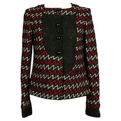 Chanel Tweed and Lace Jacket