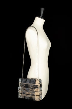 Chanel tweed bag by Karl Lagerfeld Prefall 2016