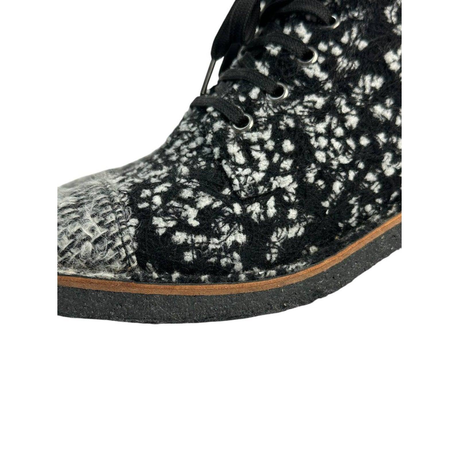 Chanel Botines Tweed Boucle Sz.37 en venta 1