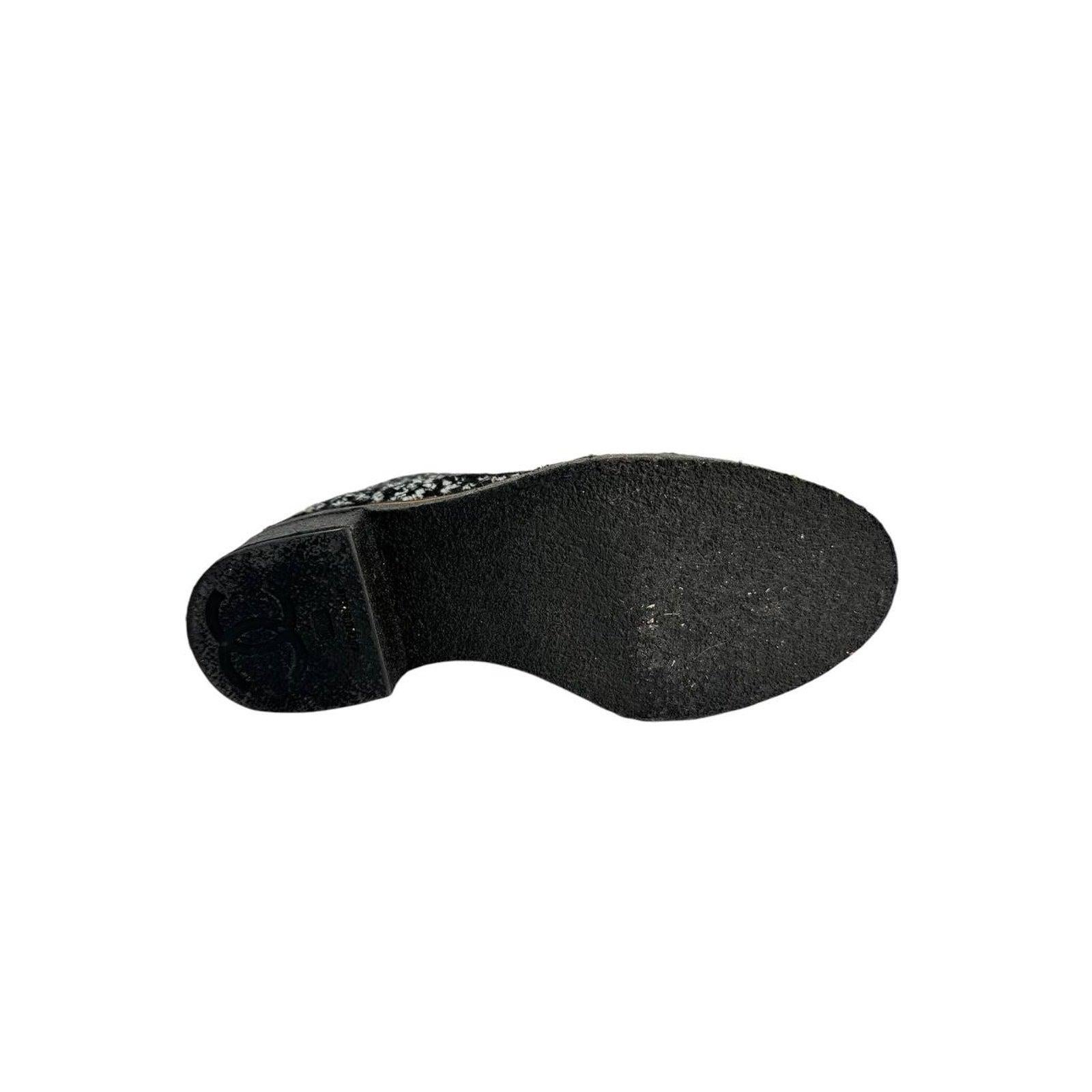 Chanel Botines Tweed Boucle Sz.37 en venta 2