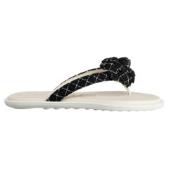 Chanel Sandals 37 - 16 For Sale on 1stDibs