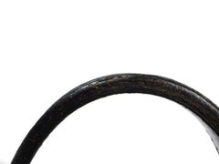 Chanel Tweed Cc Camellia Boston 211204 Black X Beige Leather Satchel