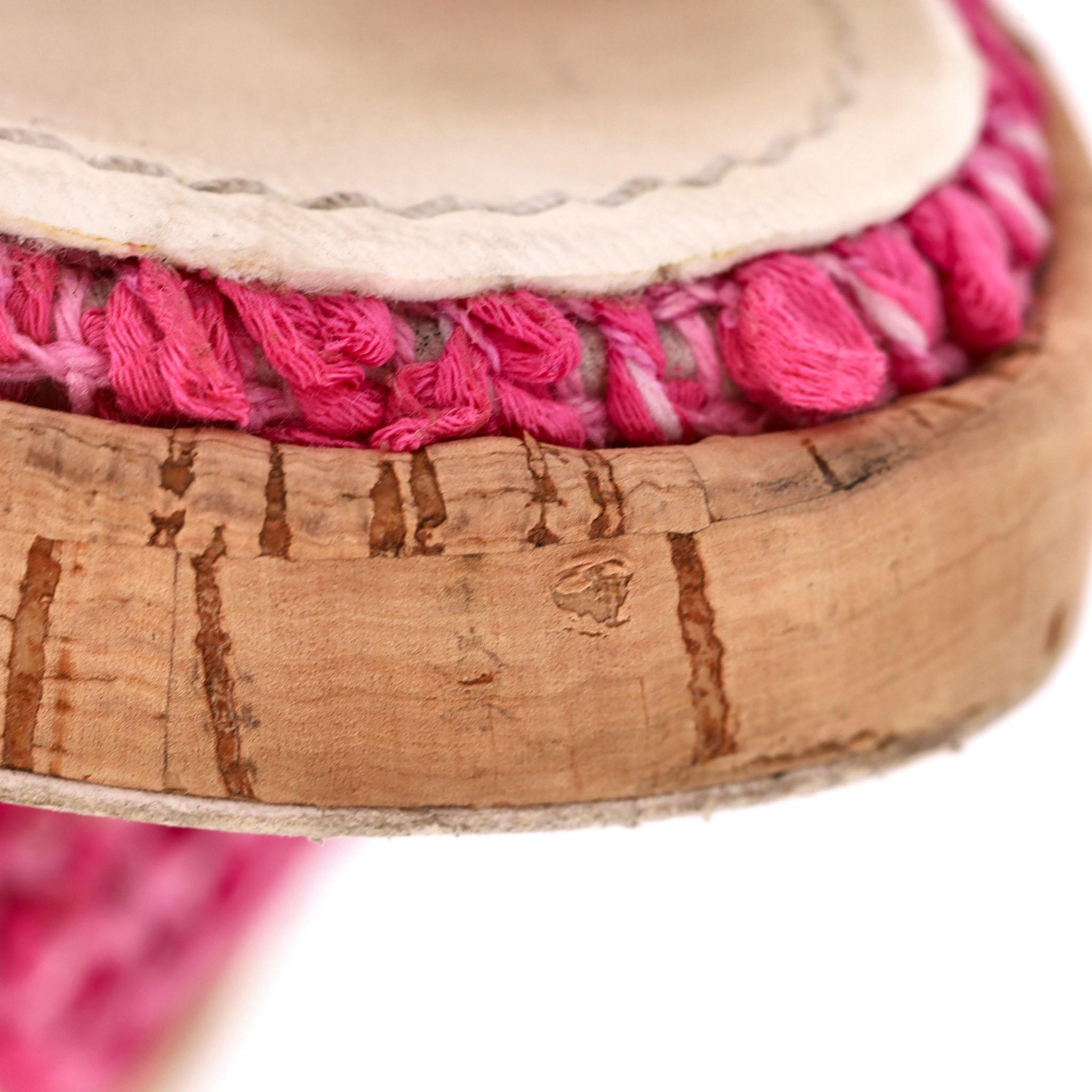 Chanel Tweed 'Chanel' Logo Sandals 4