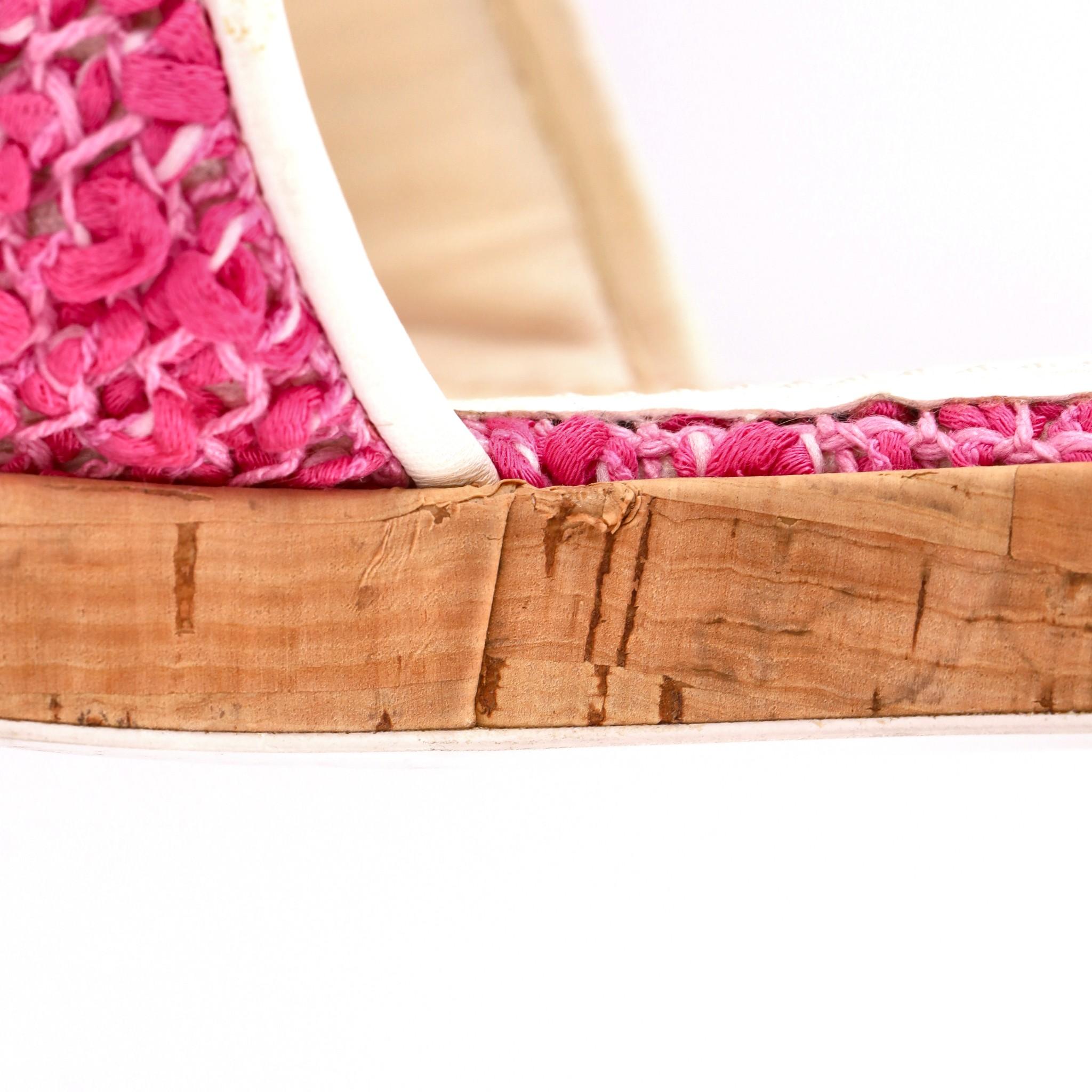 Chanel Tweed 'Chanel' Logo Sandals 5