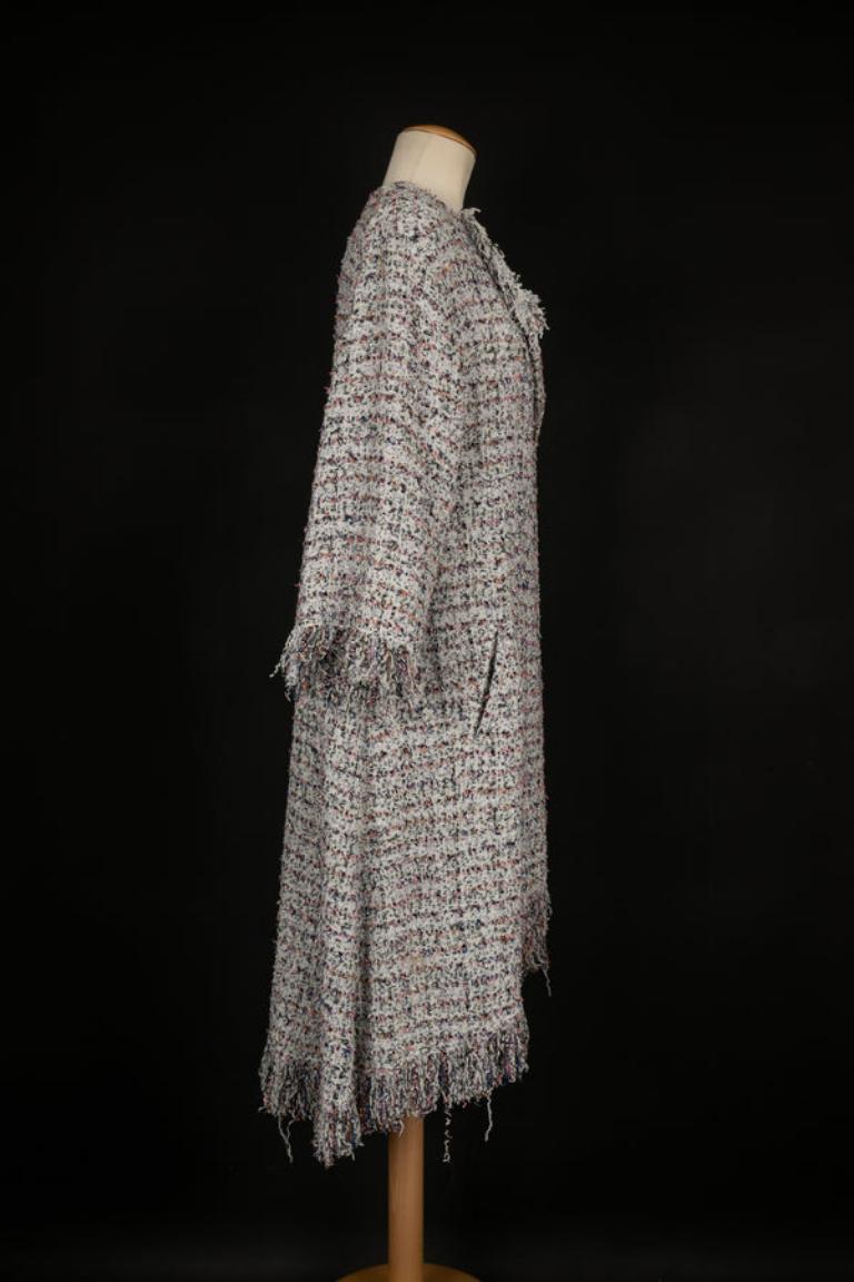 Manteau en tweed Chanel Croisière 2018 Pour femmes en vente