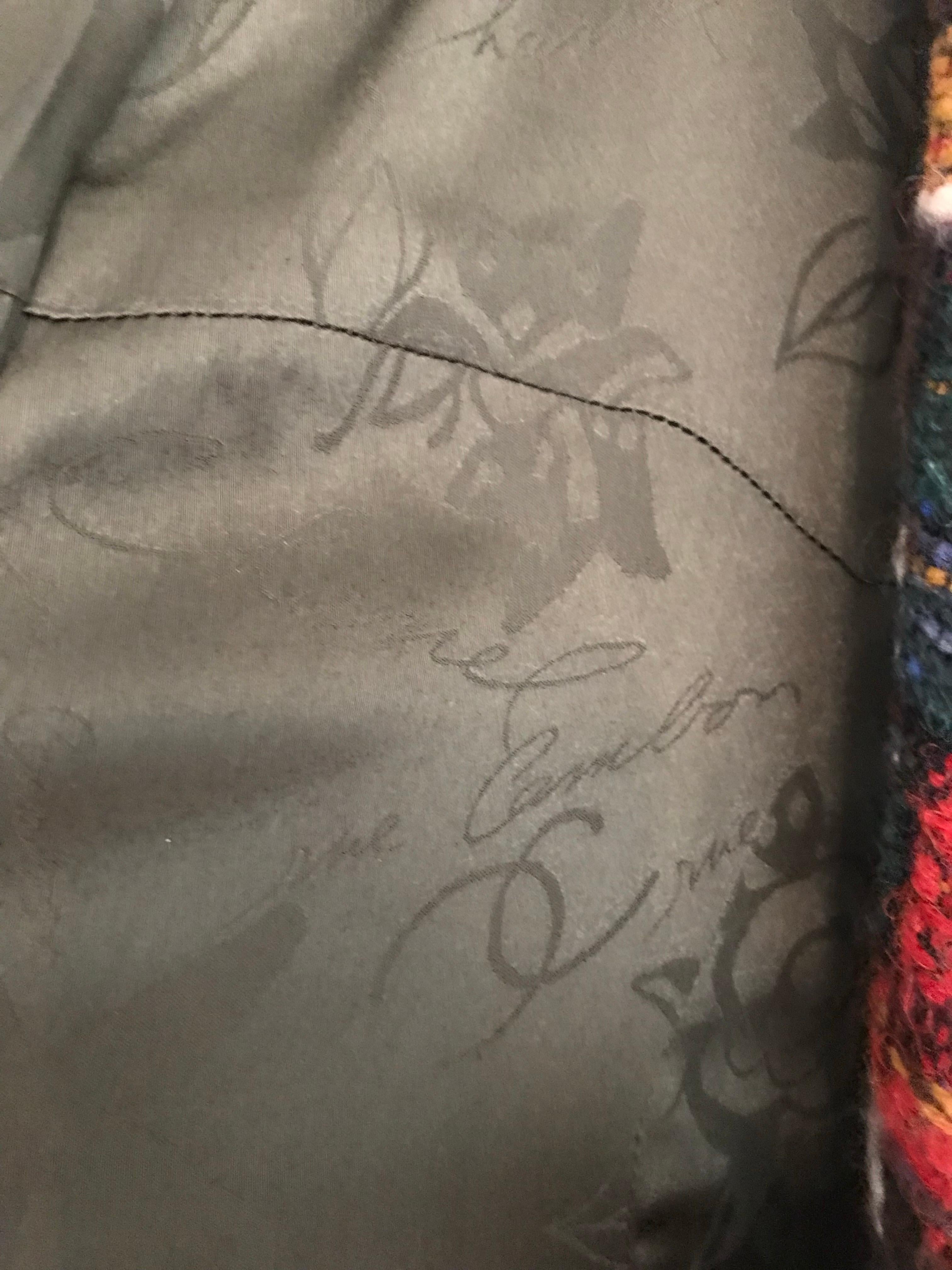 Manteau en tweed CHANEL en parfait état. Multicolore en vente 1