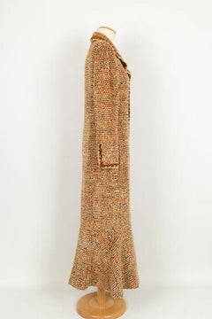 Chanel Tweed Coat with Silk Lining Fall-Winter Collection, 2001