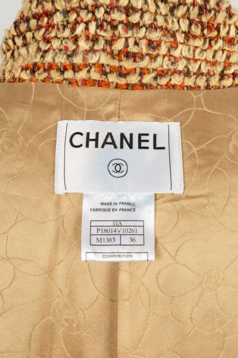 Chanel Tweed Coat with Silk Lining Fall-Winter Collection, 2001 5