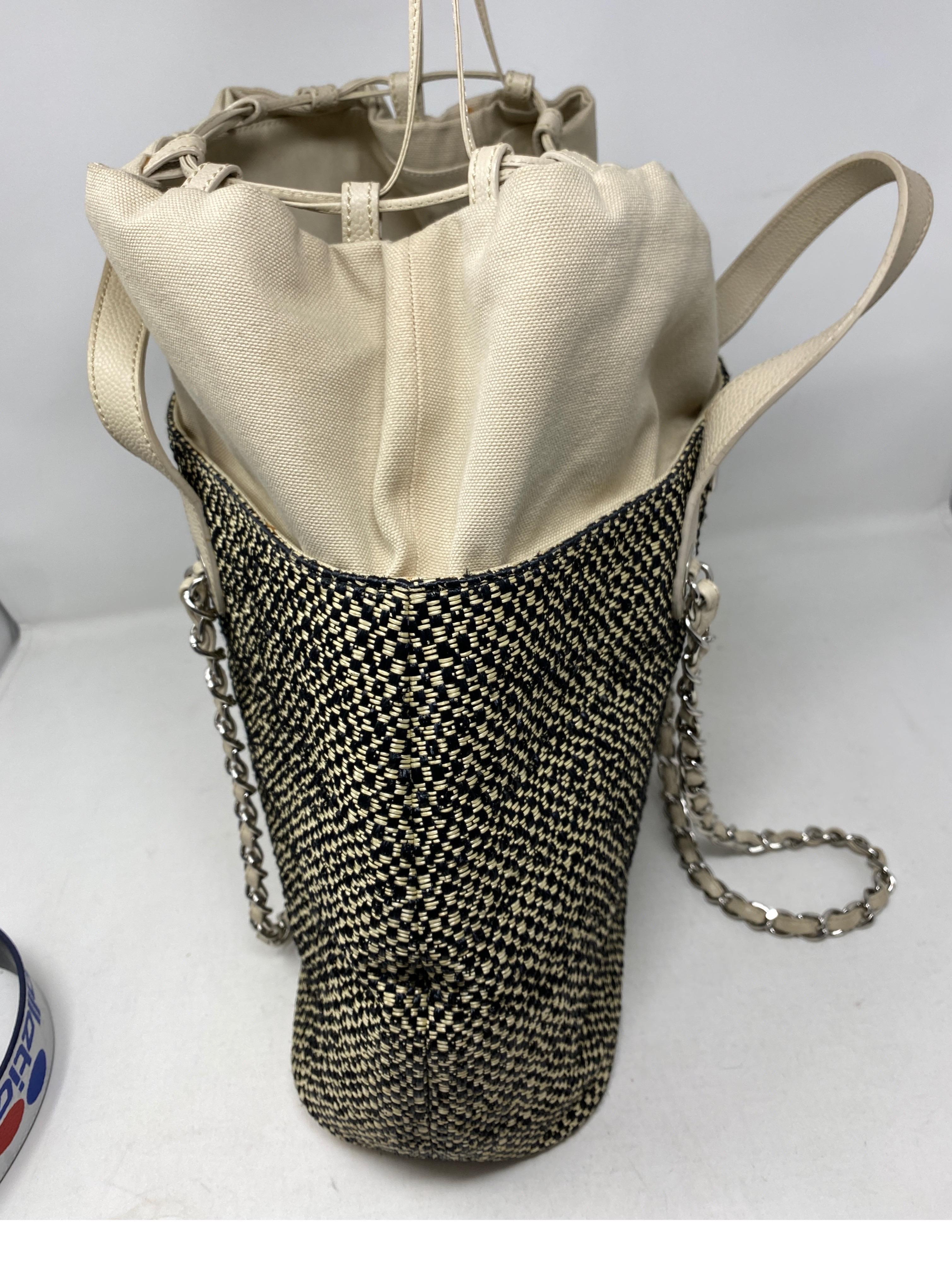 Chanel Tweed Cotton Tote Bag  10