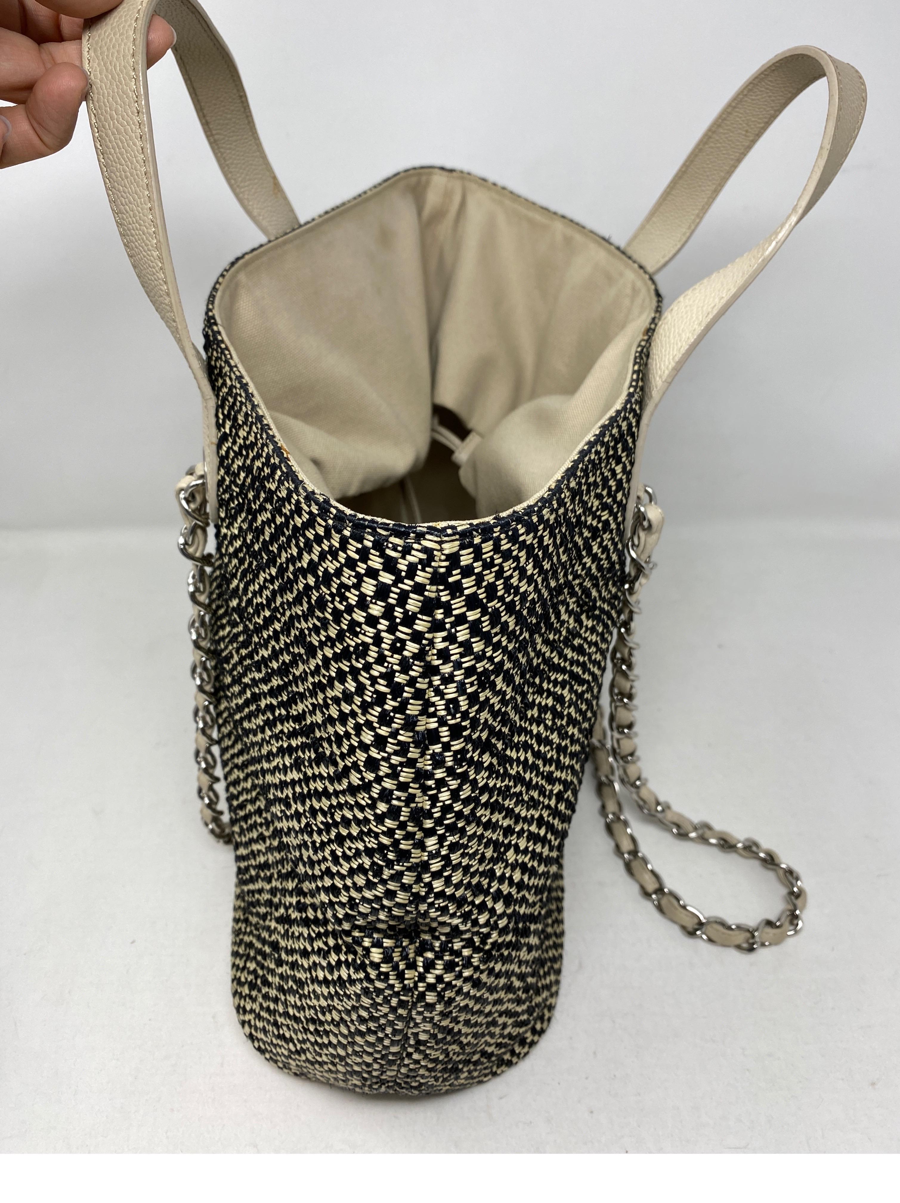 Chanel Tweed Cotton Tote Bag  11