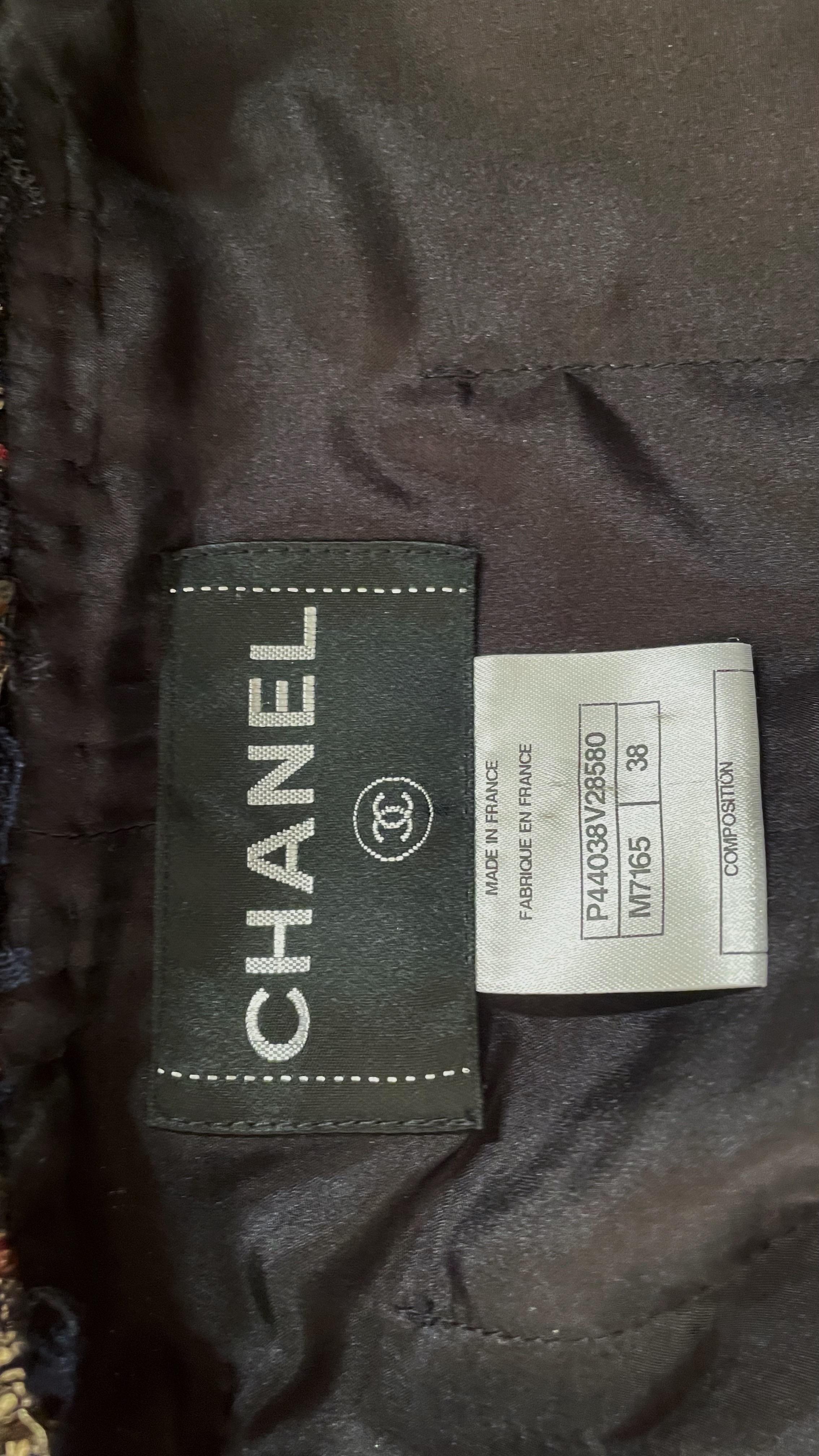 Chanel Tweed Cropped Bolero Jacket 3