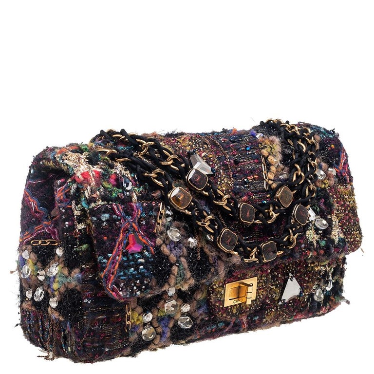 Chanel Paris-Byzance Tweed On Stitch Shoulder Bag (SHG-eOArKq) – LuxeDH