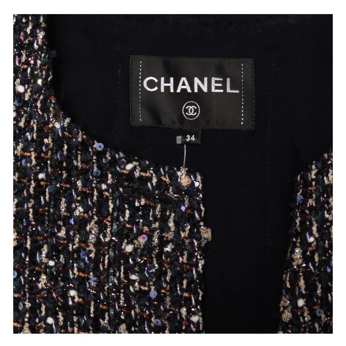 Women's Chanel Tweed FW21 Bodysuit For Sale