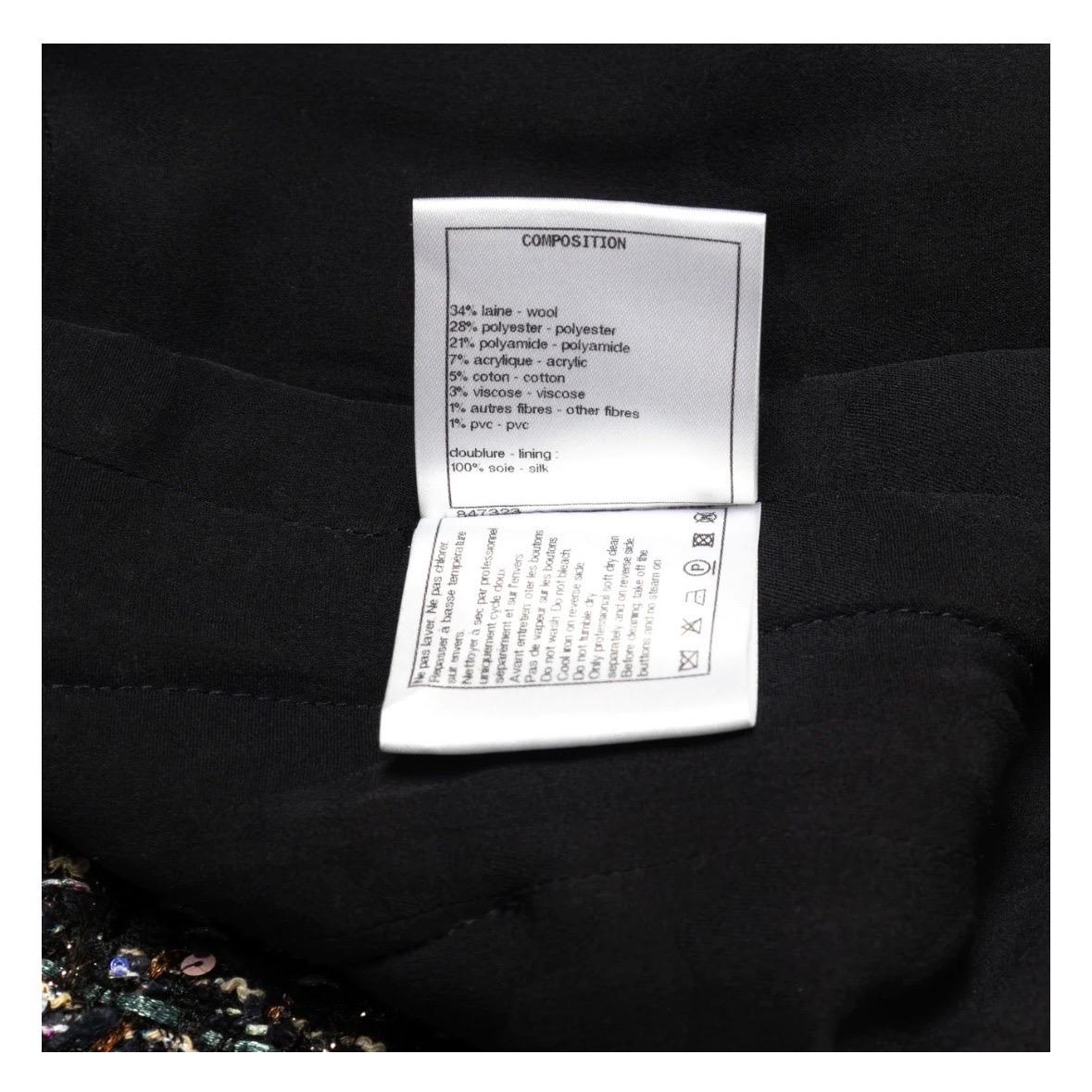 Chanel Tweed FW21 Bodysuit For Sale 3
