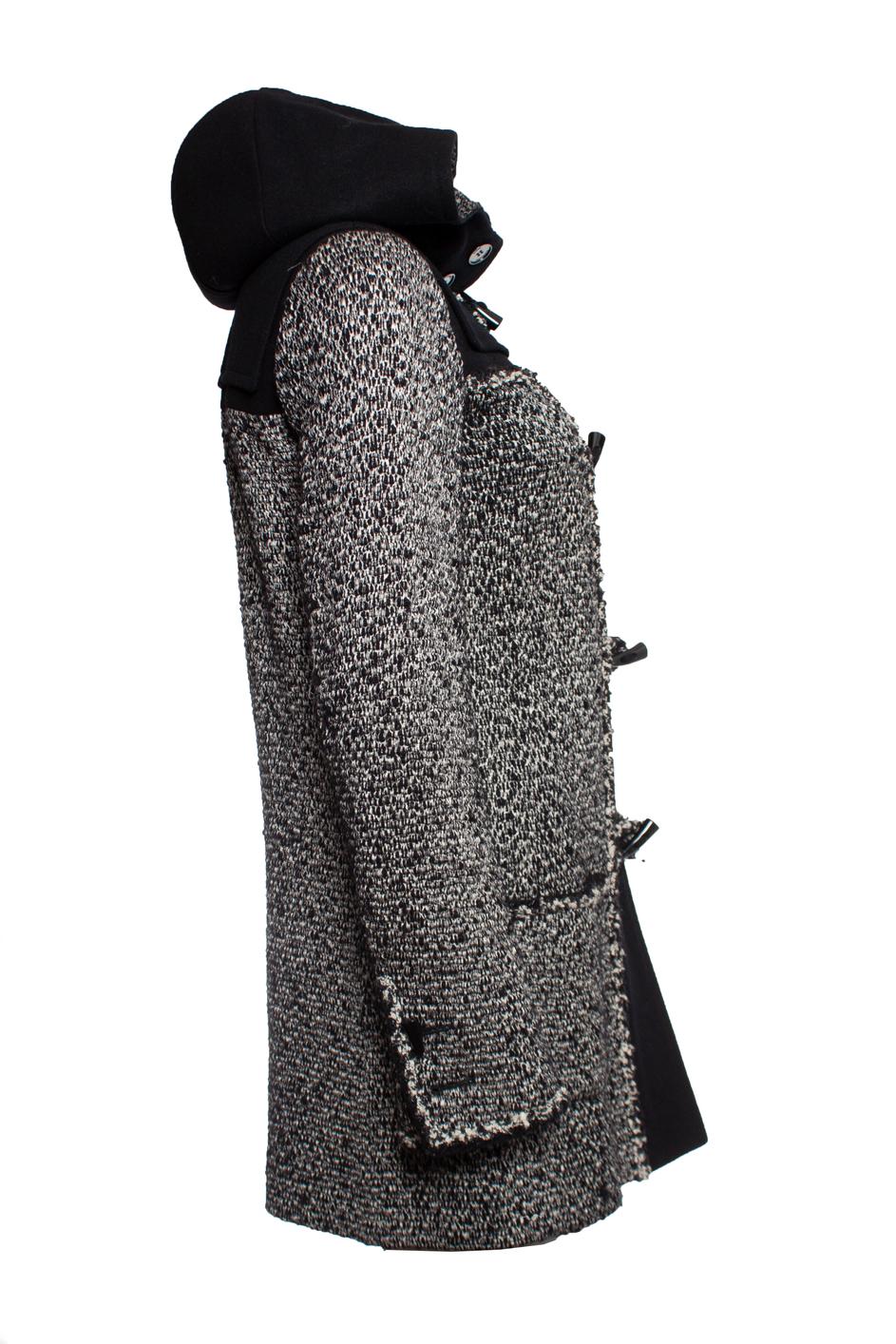 Chanel, tweed hooded monty coat. For Sale 4
