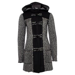 Chanel, tweed hooded monty coat.