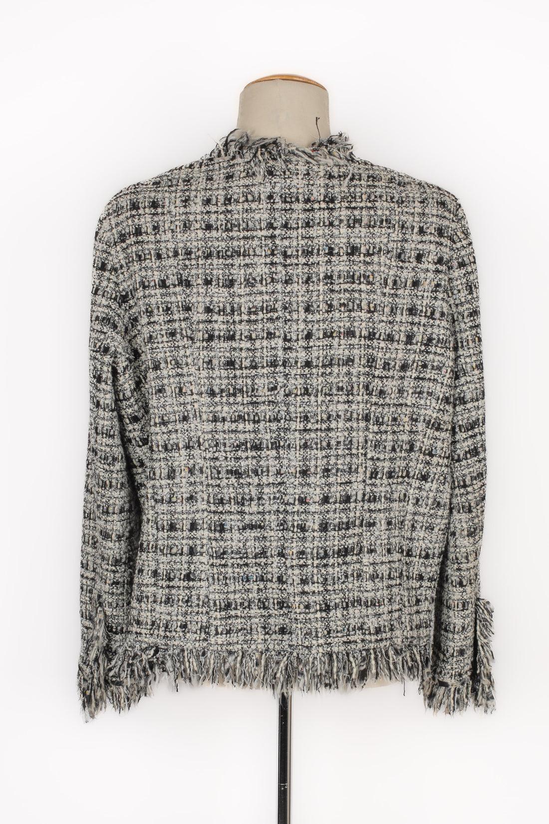 Gray Chanel Tweed Jacket, 2004