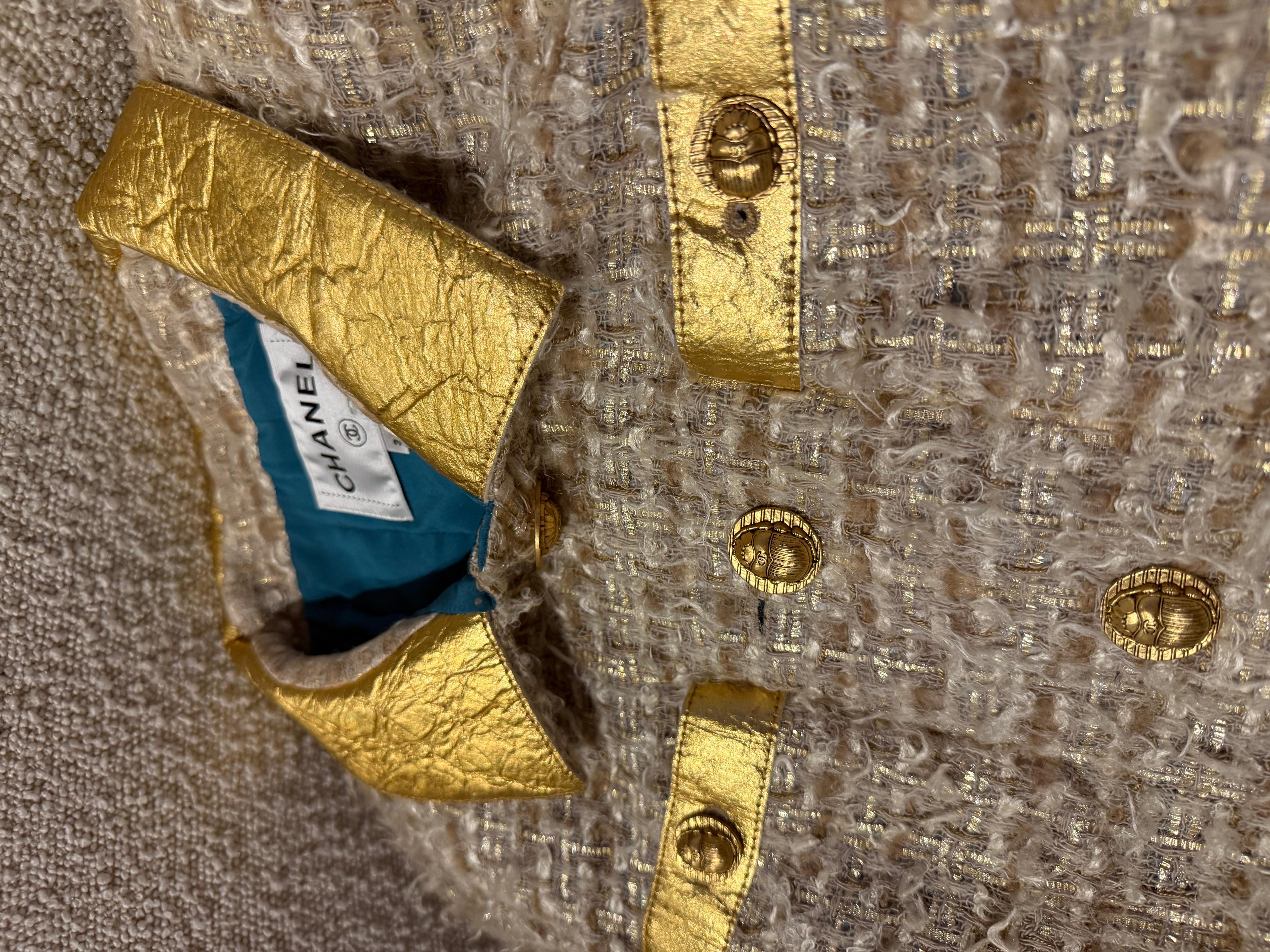 Chanel tweed jacket 2019 PARIS/EGYPT COLLECTION für Damen oder Herren im Angebot