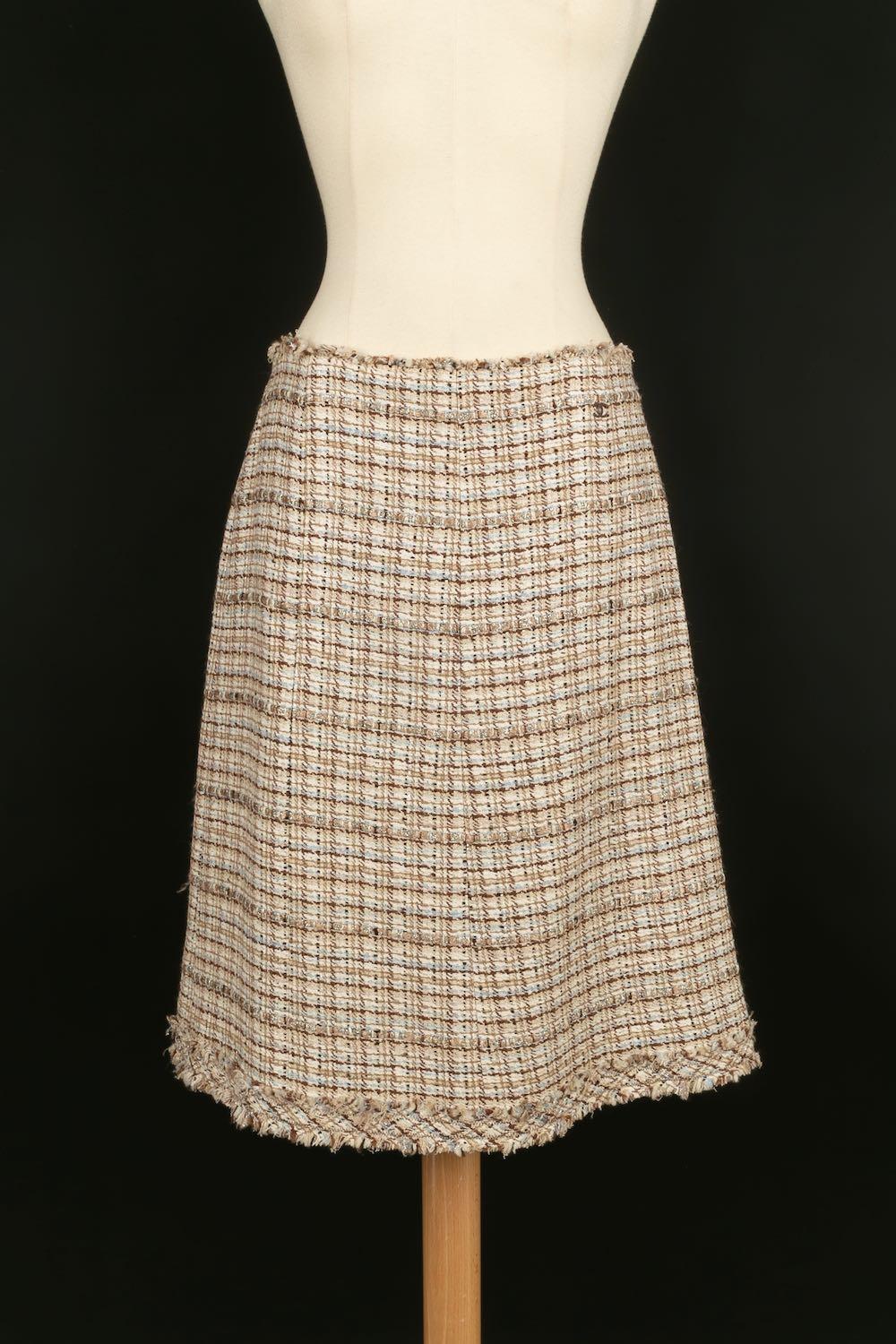 Chanel Tweed Jacket and Skirt Set 5