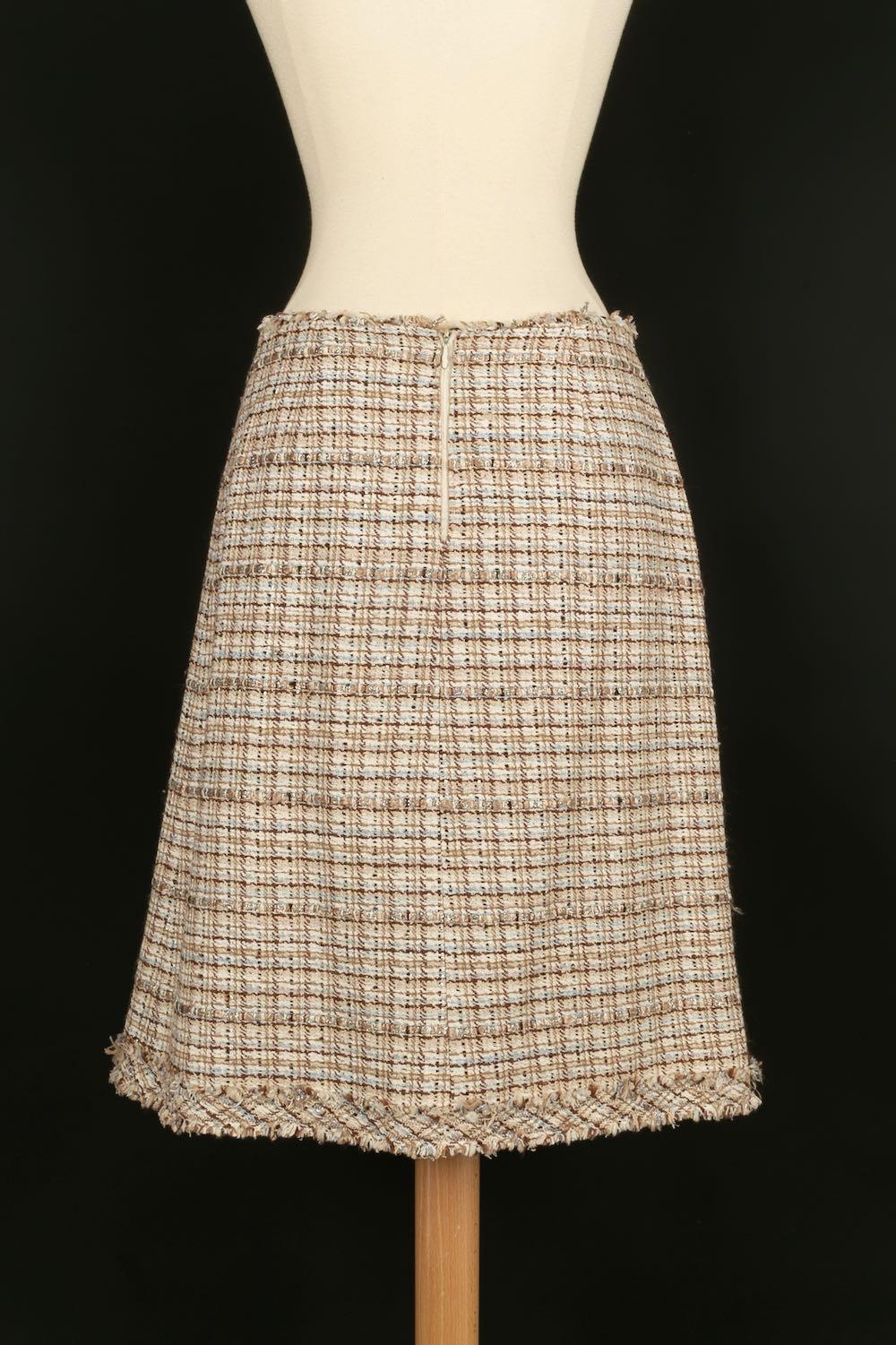 Chanel Tweed Jacket and Skirt Set 6