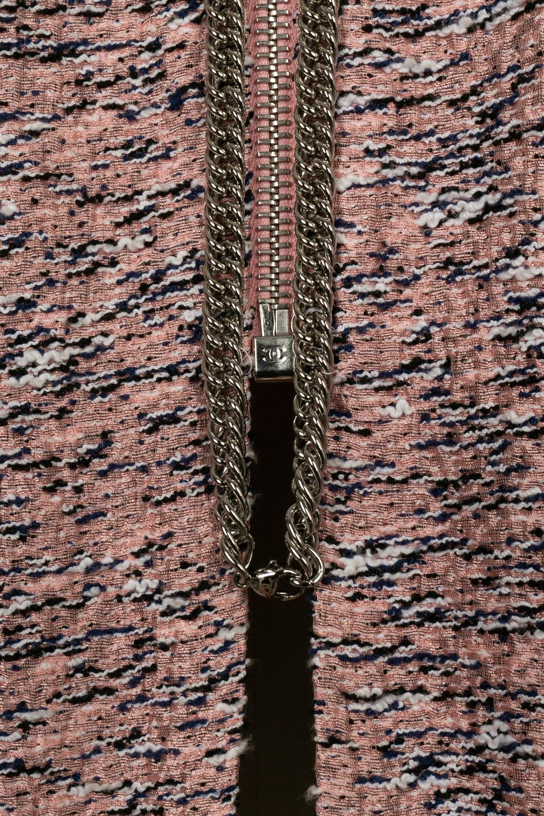 Chanel Tweed Jacket and Skirt Suit Set en venta 6