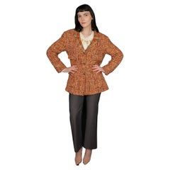 Chanel tweed jacket by Karl Lagerfeld Fall 1998