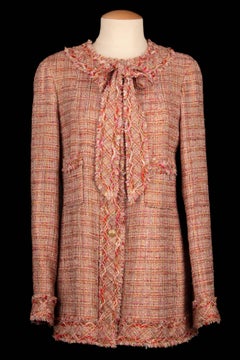 Chanel tweed jacket by Karl Lagerfeld Fall 2005