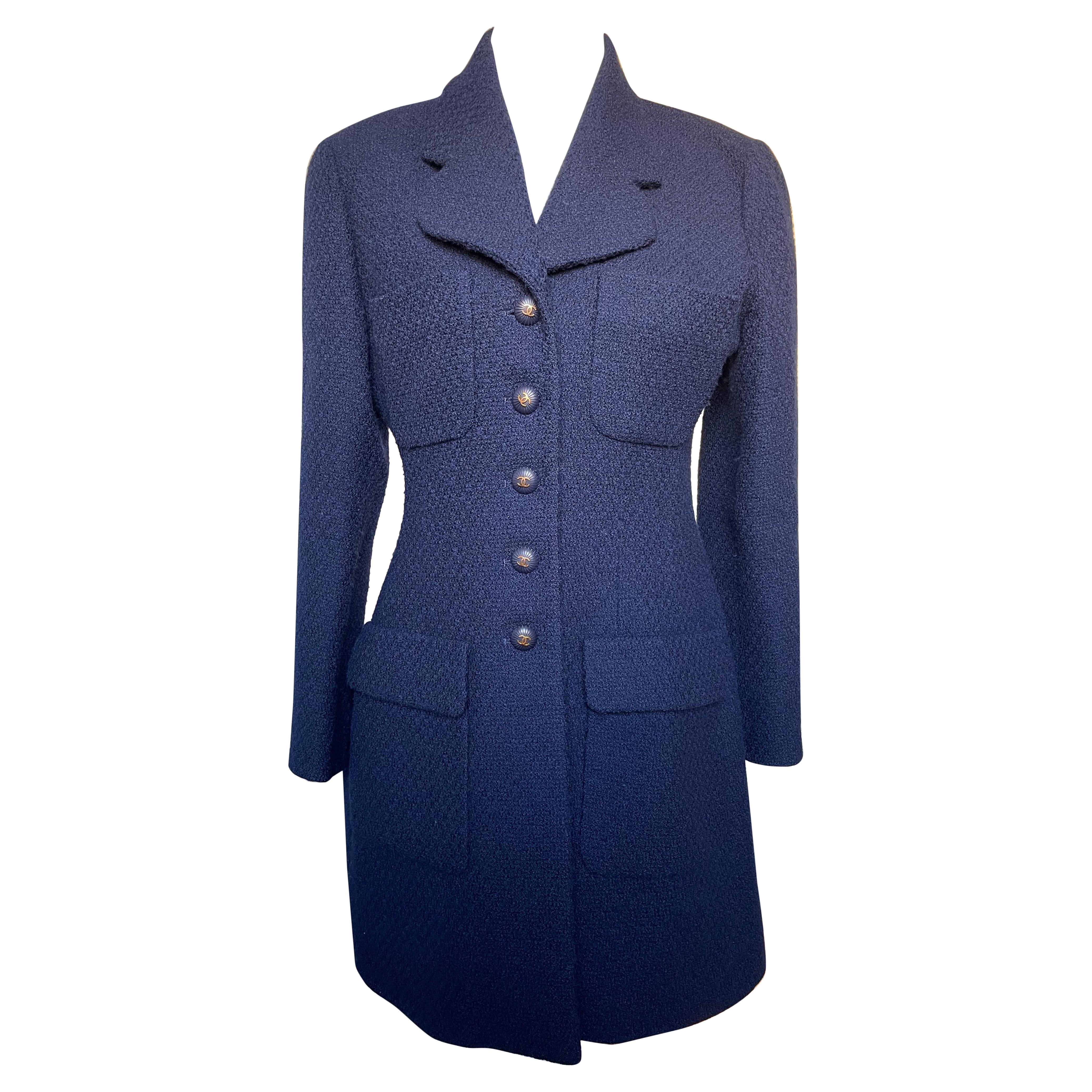 CHANEL Tweed Jacket coat en vente