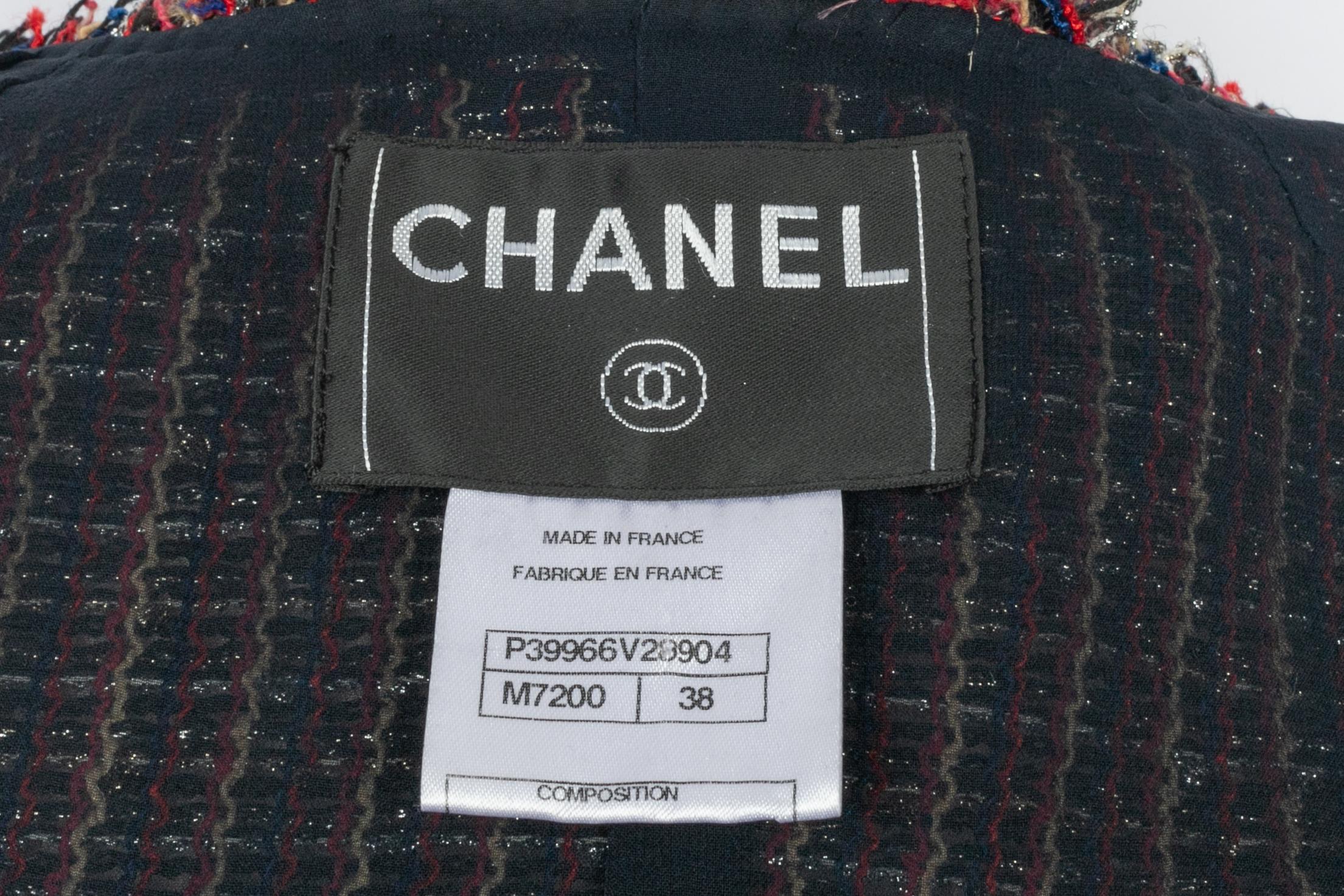 Veste en tweed Chanel Croisière 2011 en vente 3