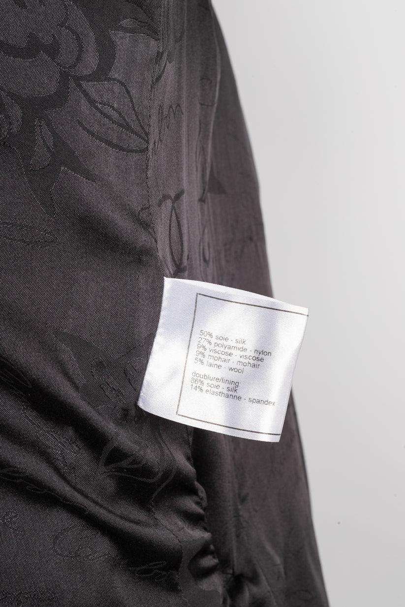 Chanel Tweed-Jacke aus Tweed im Angebot 6