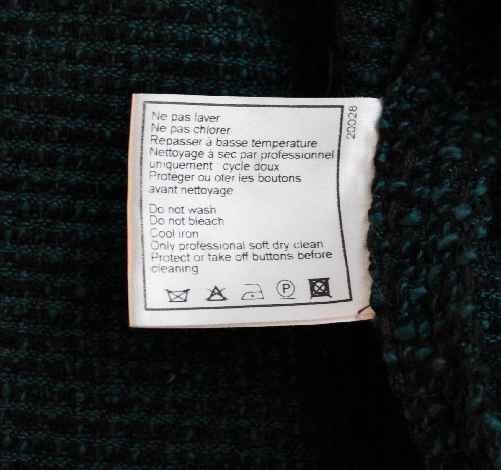 Chanel Tweed Jacket For Sale 6