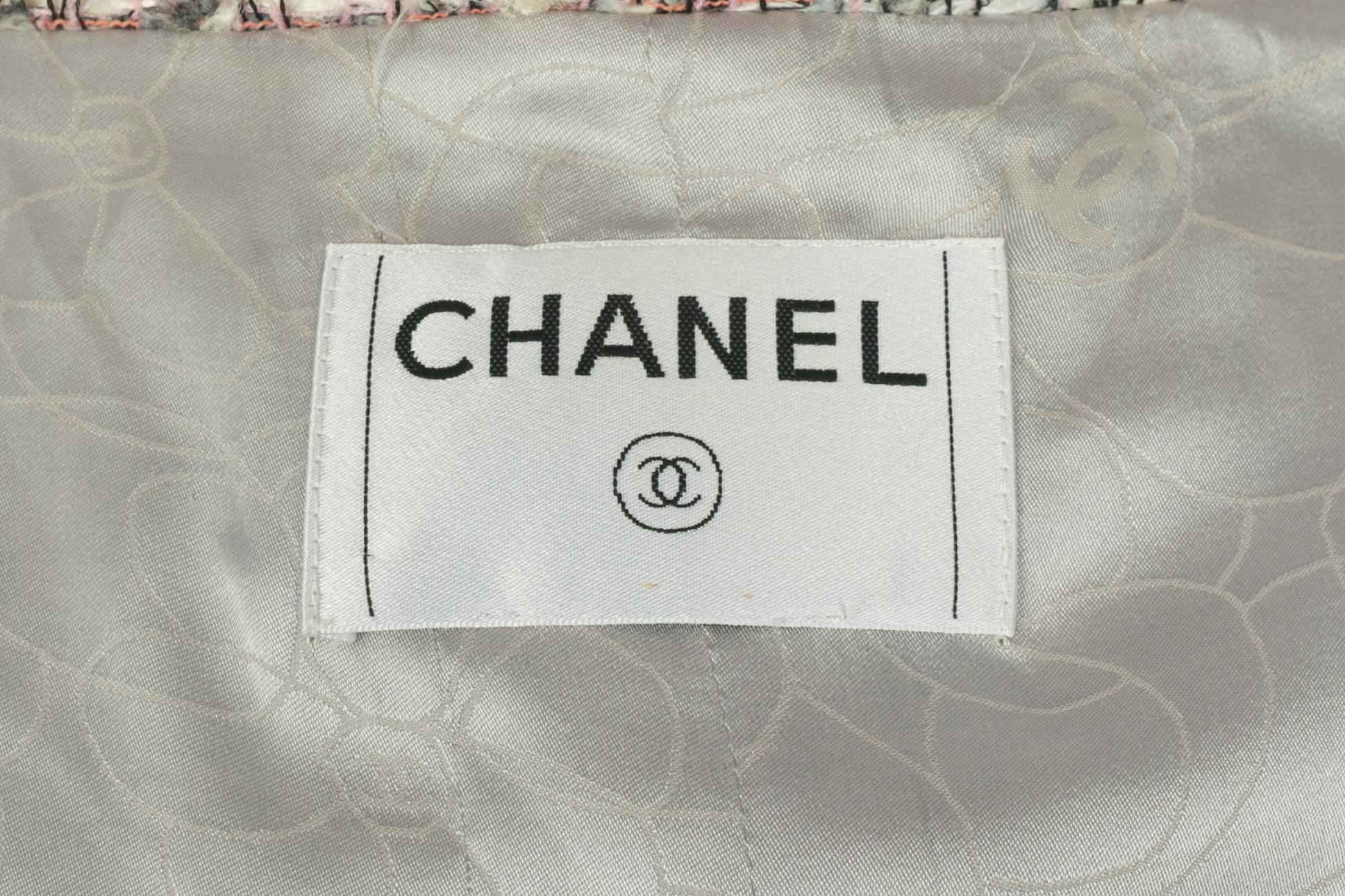 Giacca Chanel in tweed in vendita 5