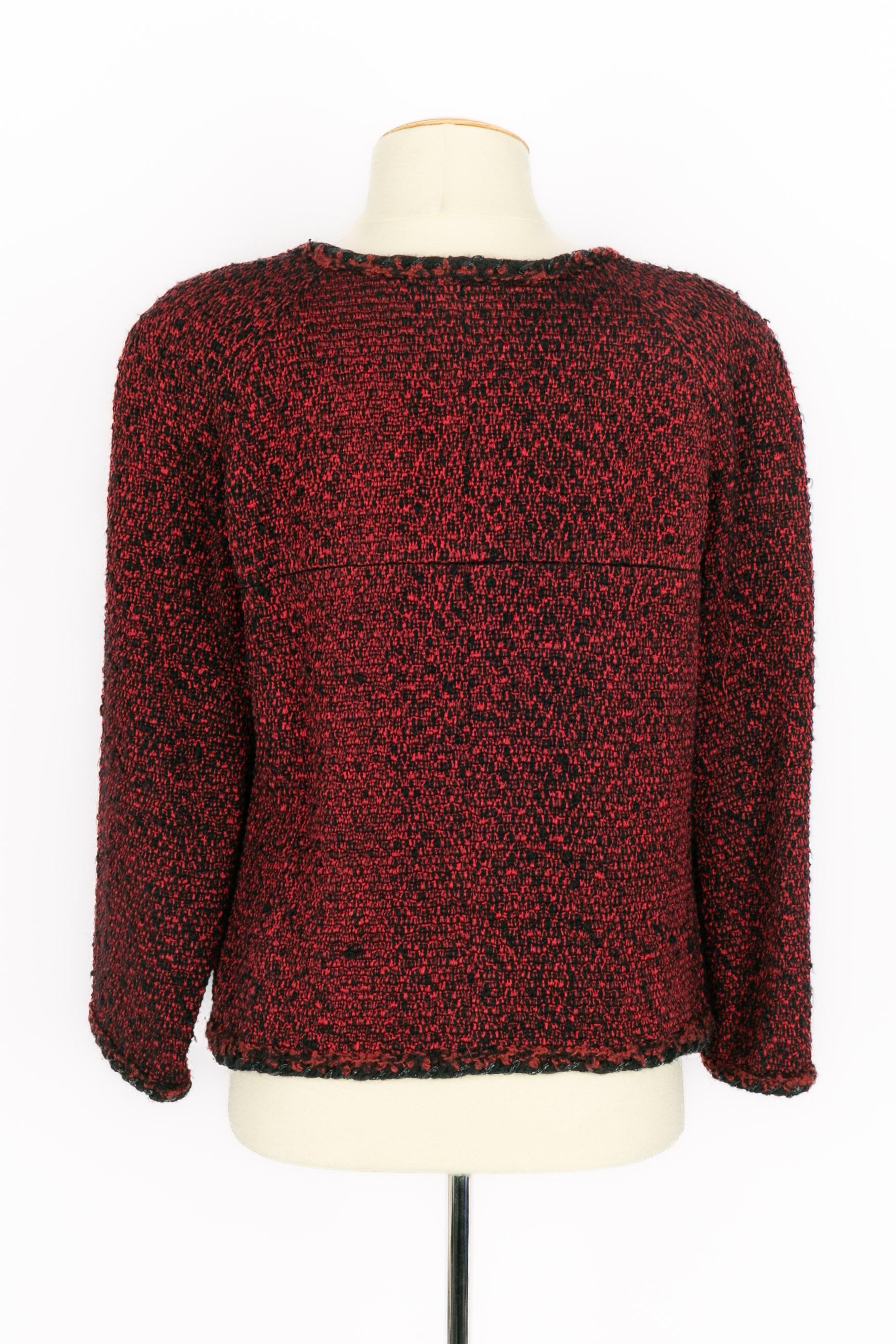 Chanel tweed jacket In Excellent Condition For Sale In SAINT-OUEN-SUR-SEINE, FR