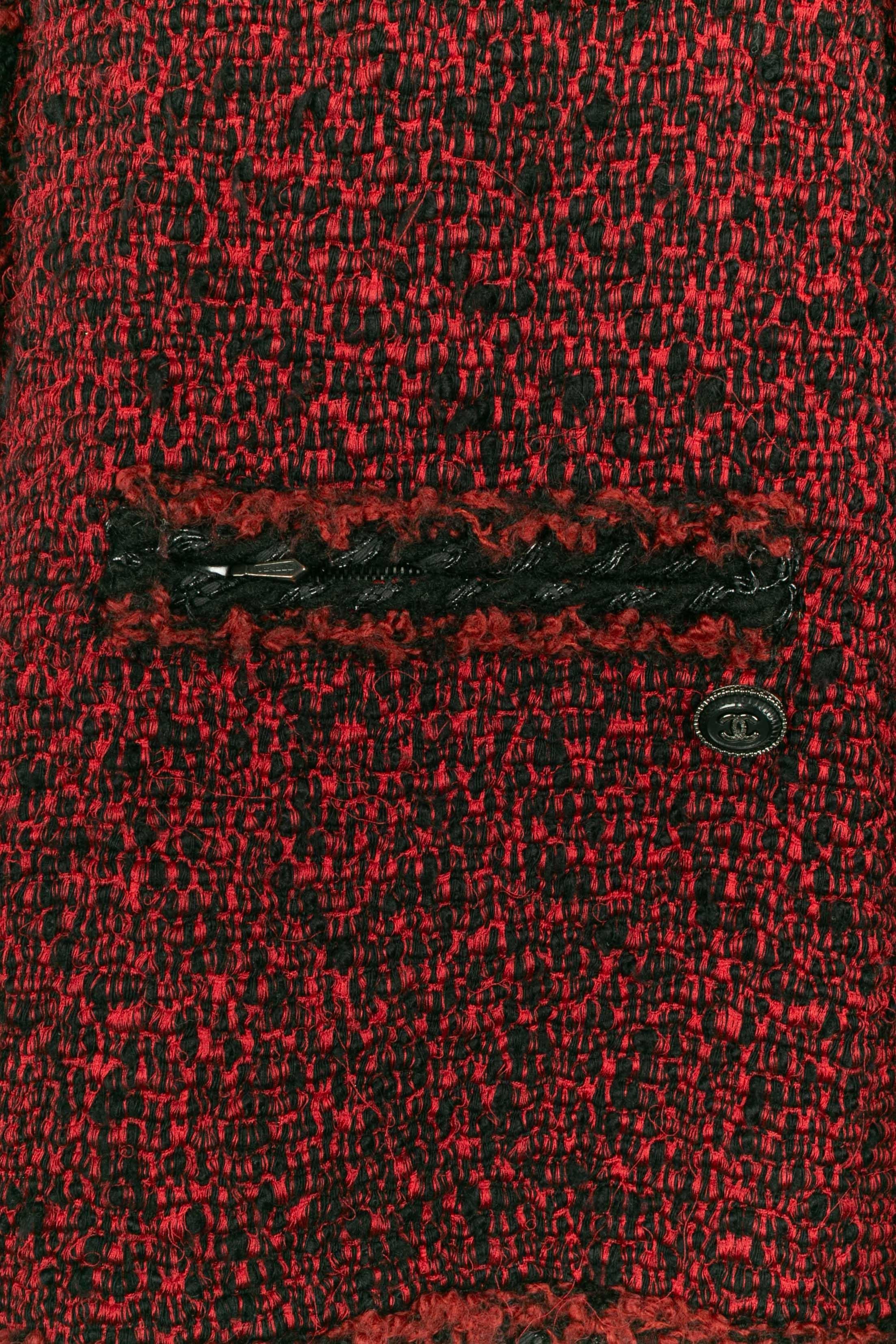 Chanel tweed jacket For Sale 1